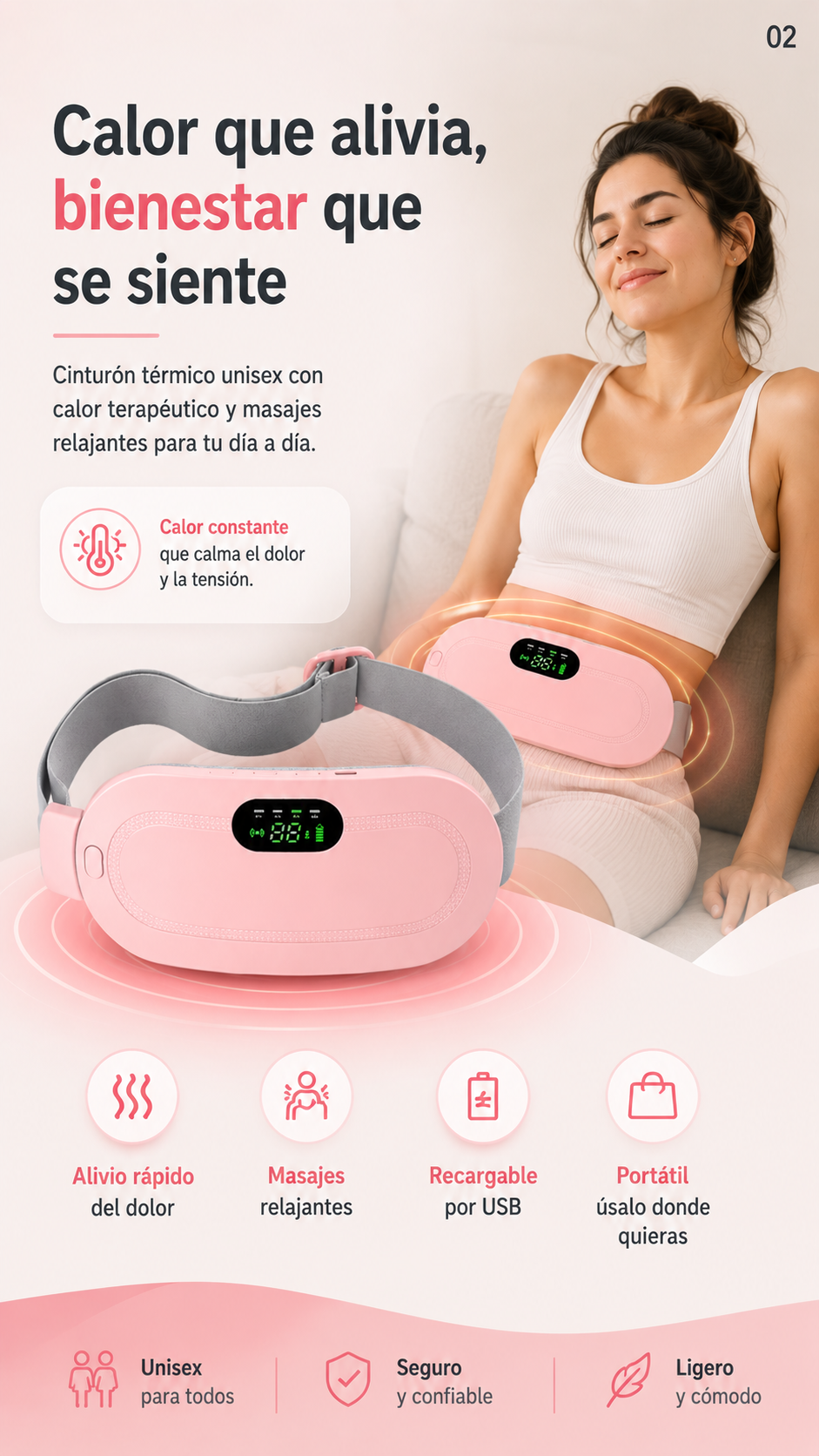 Cinturon para colicos